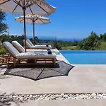 فيلة Elaiopetra Kefalonia - Stonehouse Hideaway With Pool - Modern Luxury With Serene Sea And Mountain Views