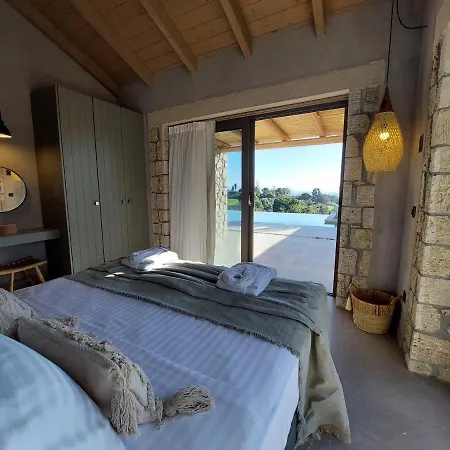 Villa Elaiopetra Kefalonia: Luxury Stonehouse With Pool And Panoramic Views *