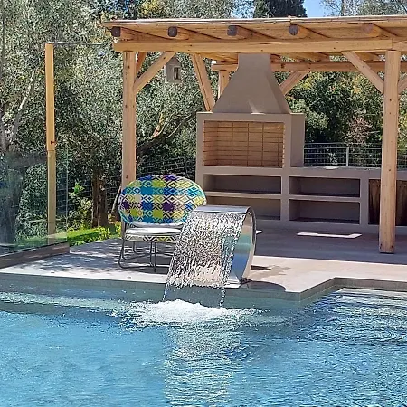 Elaiopetra Kefalonia - Stonehouse Hideaway With Pool - Modern Luxury With Serene Sea And Mountain Views Metaxáta