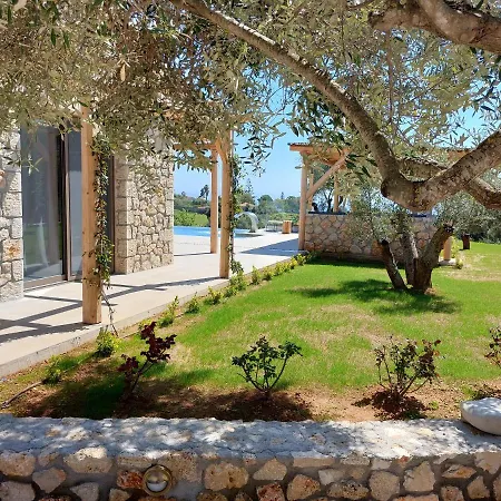 Villa Elaiopetra Kefalonia - Stonehouse Hideaway With Pool - Modern Luxury With Serene Sea And Mountain Views