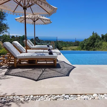 Vila Elaiopetra Kefalonia - Stonehouse Hideaway With Pool - Modern Luxury With Serene Sea And Mountain Views