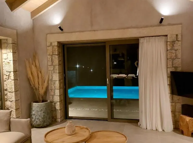 Elaiopetra Kefalonia - Stonehouse Hideaway With Pool - Modern Luxury With Serene Sea And Mountain Views Villa