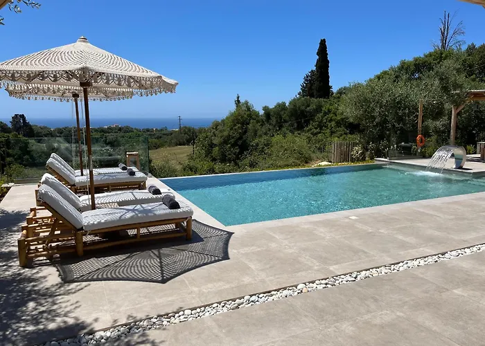 Elaiopetra Kefalonia - Stonehouse Hideaway With Pool - Modern Luxury With Serene Sea And Mountain Views Metaxáta