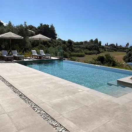 Willa Elaiopetra Kefalonia - Stonehouse Hideaway With Pool - Modern Luxury With Serene Sea And Mountain Views *